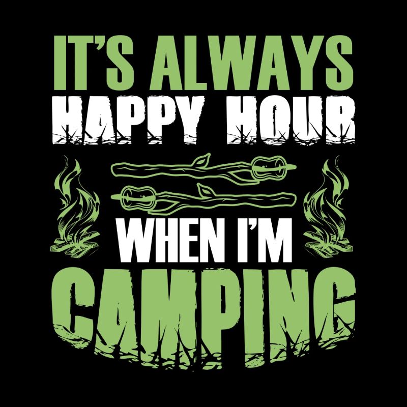 happy hour camping