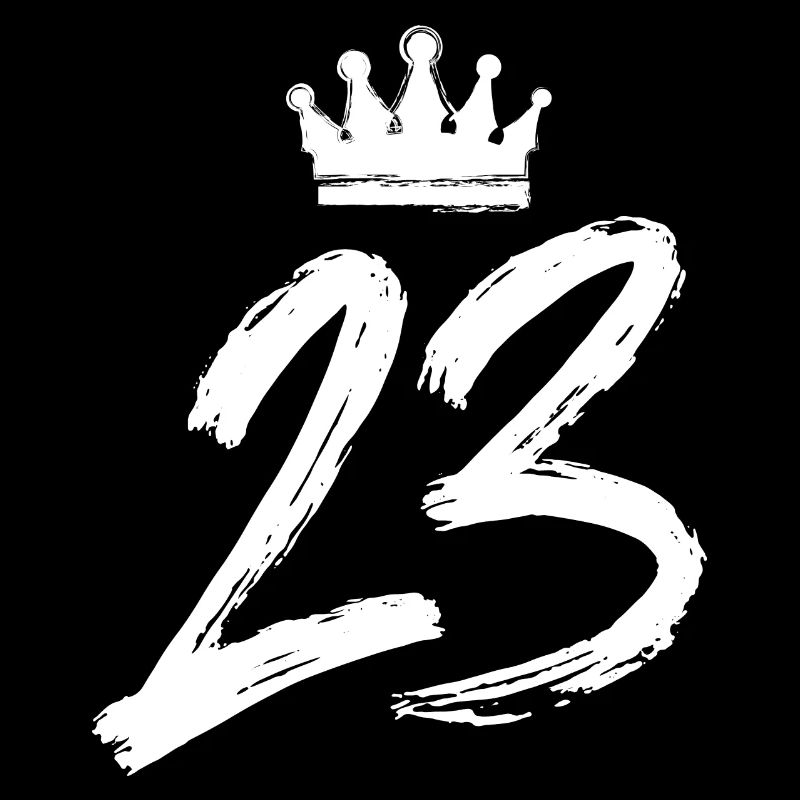 23 Zahl Krone