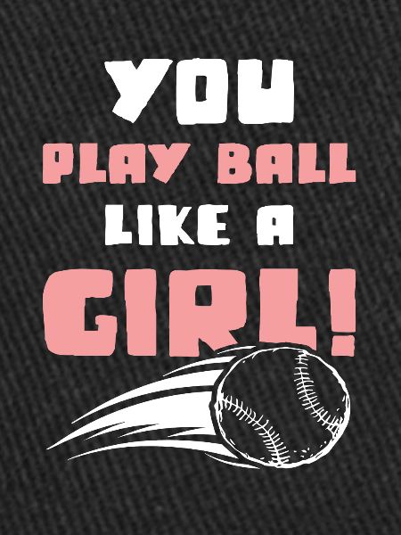 Fille de baseball