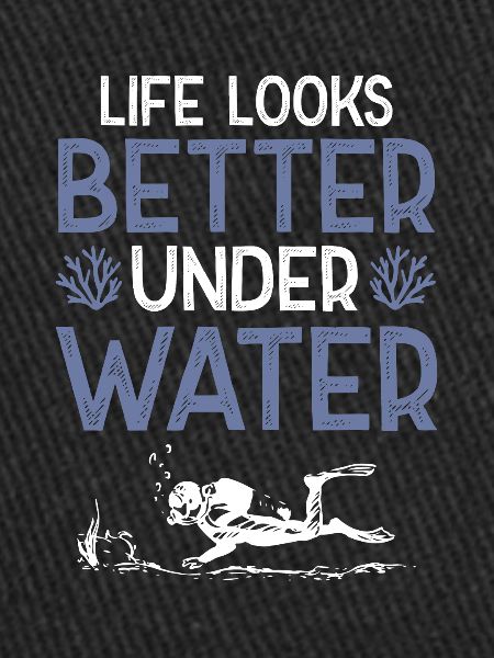 Diving underwater