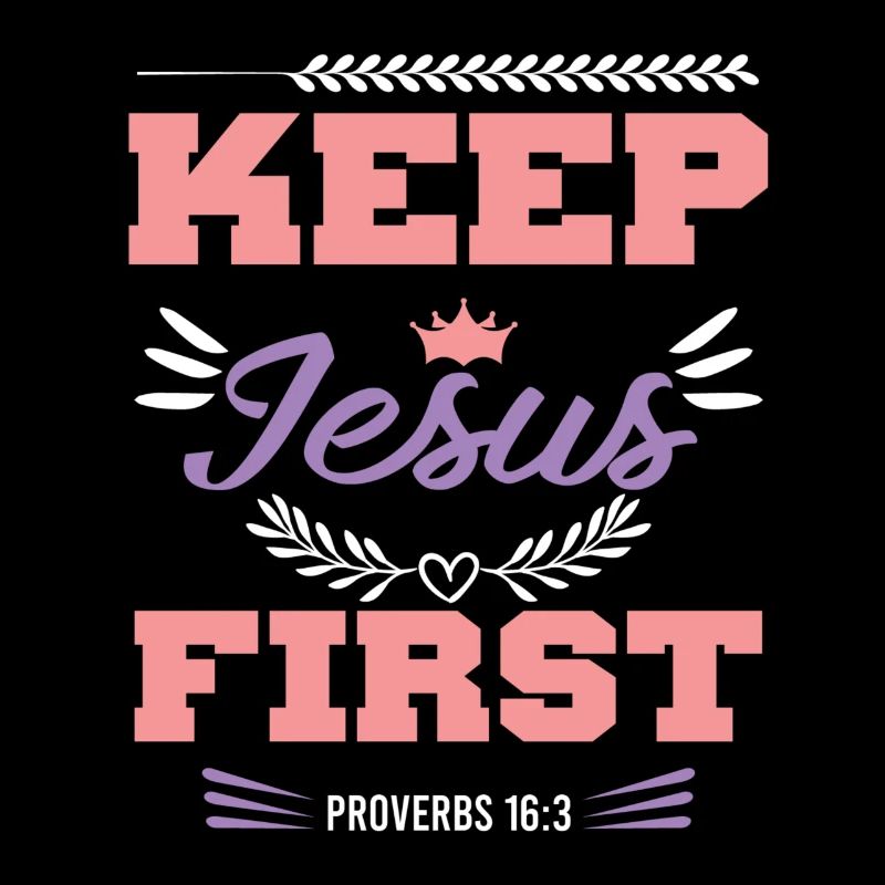 jesus first bibelvers spruch