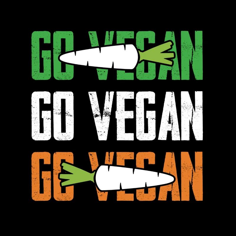Go vegan saying