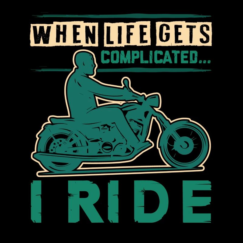 Motorcycle Life Saying