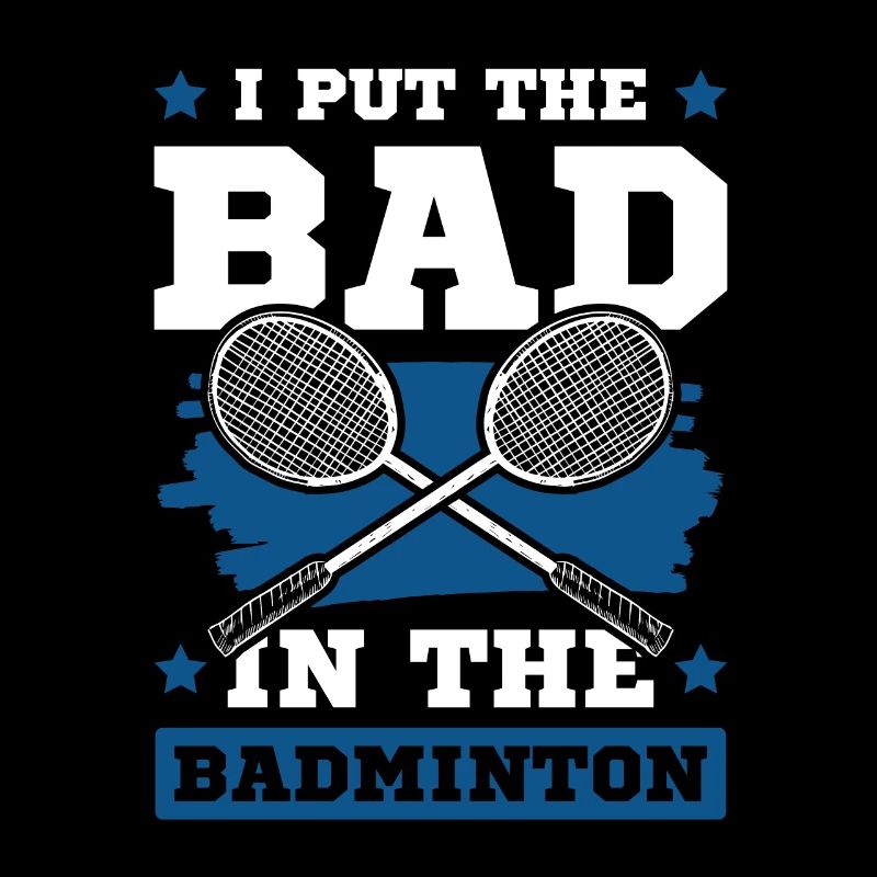 Badminton cooler spruch