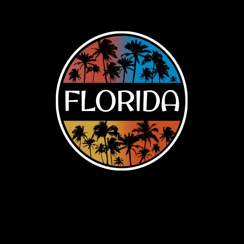 Floride Vacances élégantes Souvenir Palmier