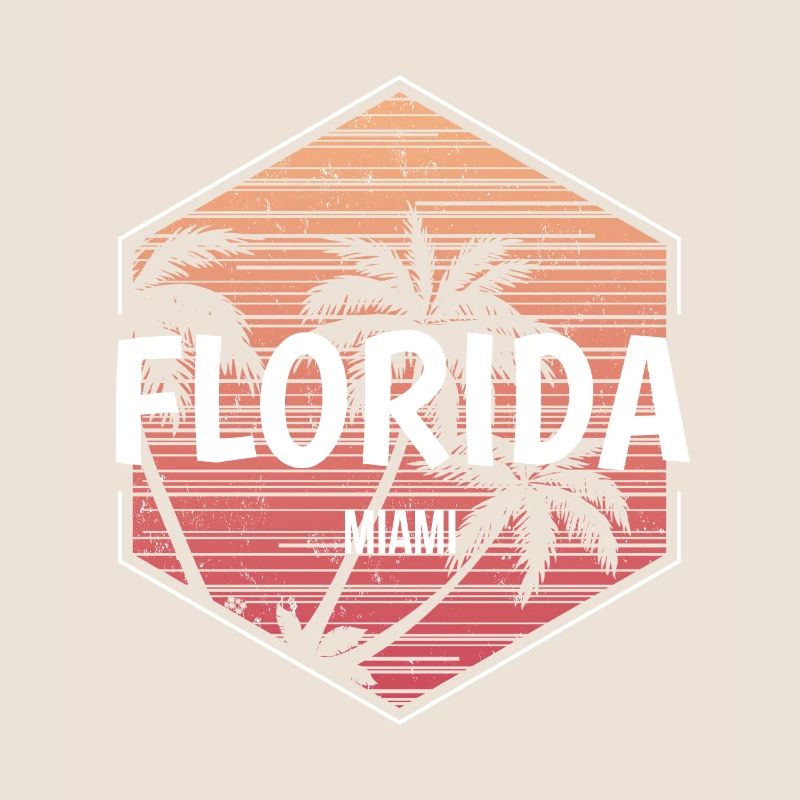 Miami Beach Florida Vacation Souvenir