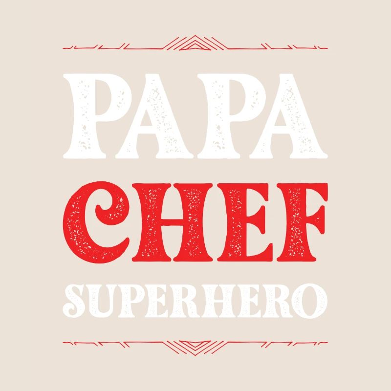 Papa Chef Superheld Dad