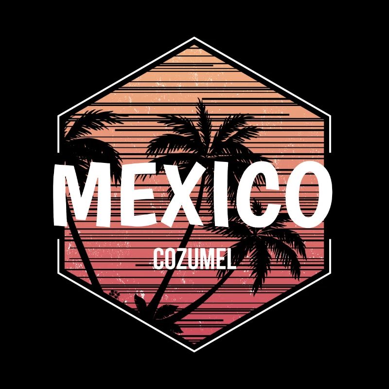 Cozumel Mexico Beach Vacation Souvenir