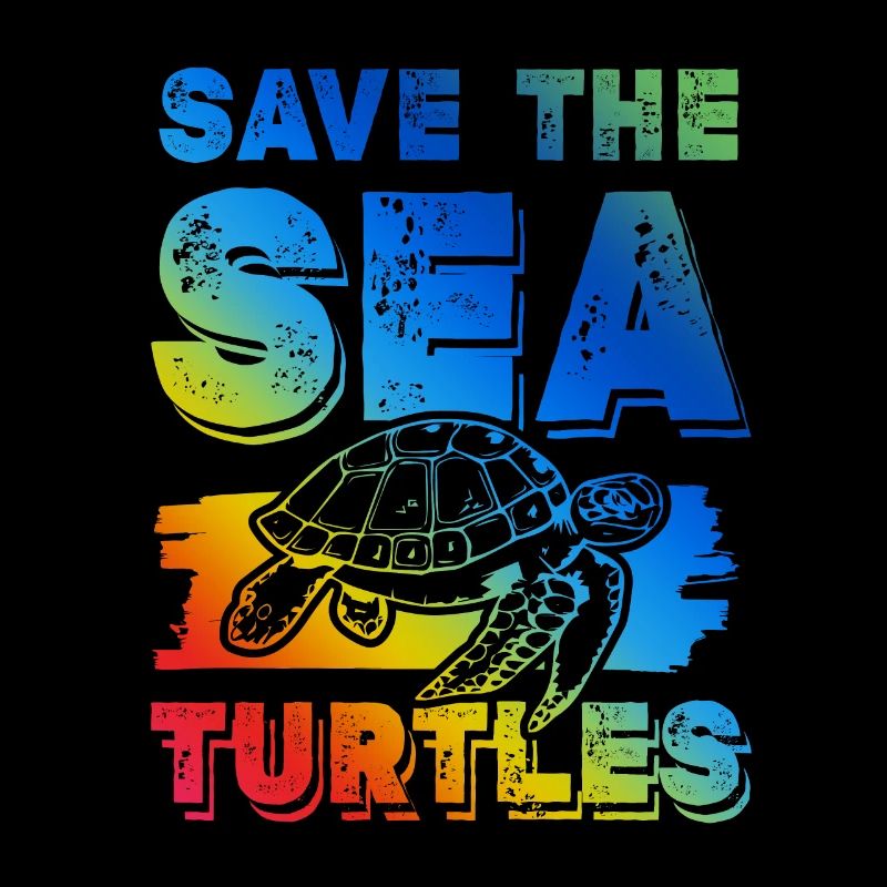 save the ocean schildkröte