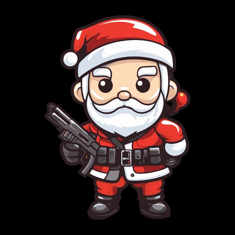 Père Noël Pistolet Père Noël Noël