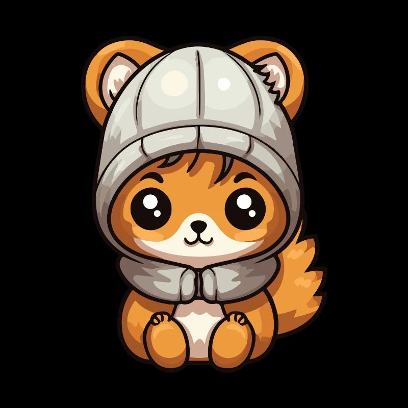 Eichhörnchen Winter Tier Niedlich Comic