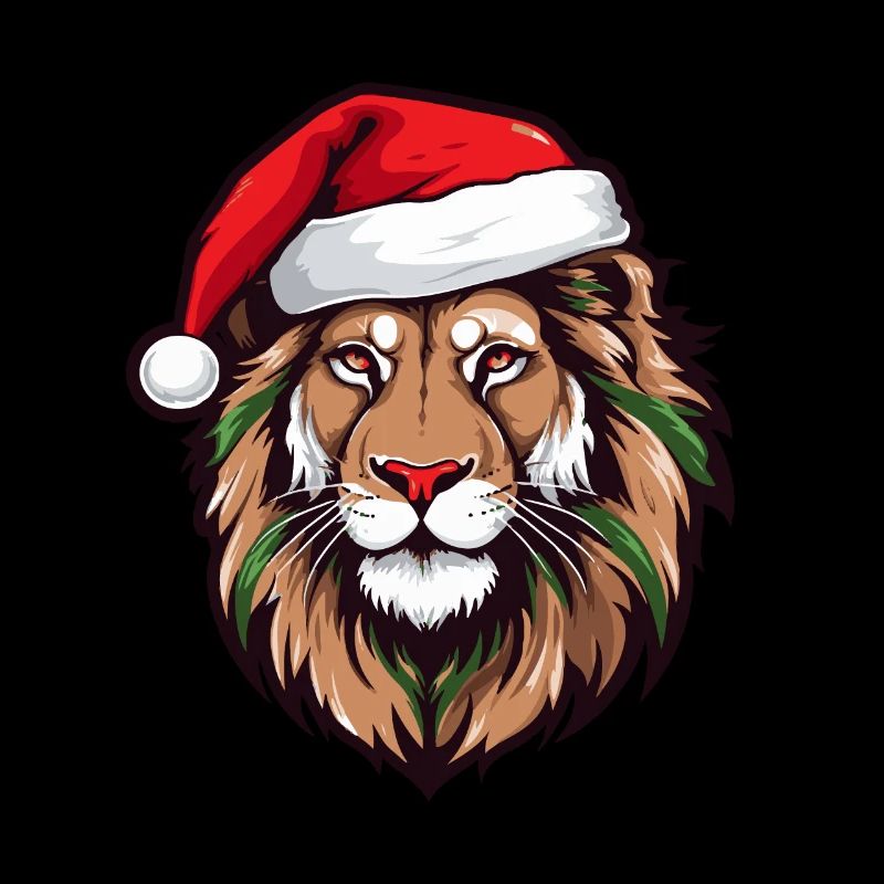 Noël tête de lion Noël