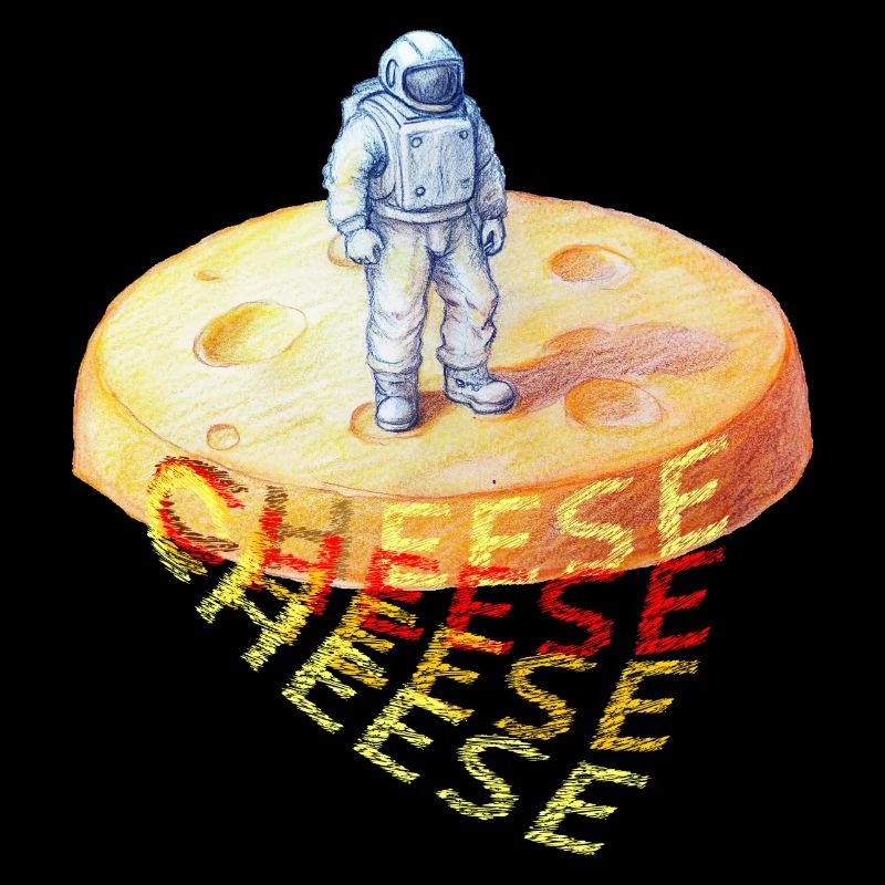 Fromage, Fromage, Astronaute sur Fromage