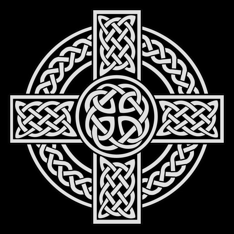 Celtic cross irish scottish