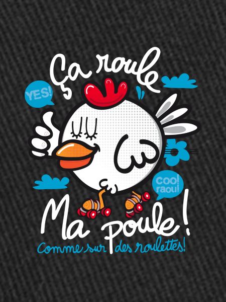 ma poule fonce