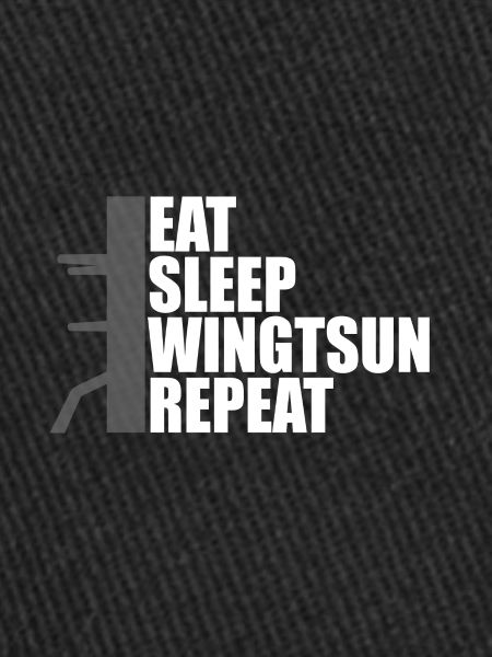 eat sleep wingtsun dummy