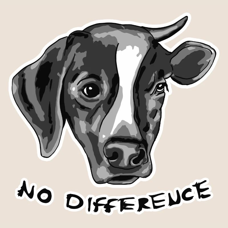 Aucune différence entre le chien et la vache