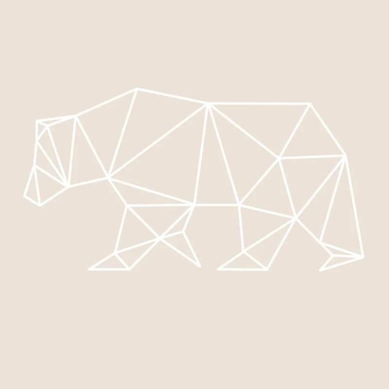 Bär Geometrie Kunst