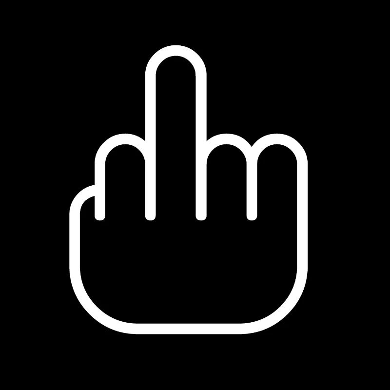 Mittelfinger, Stinkefinger