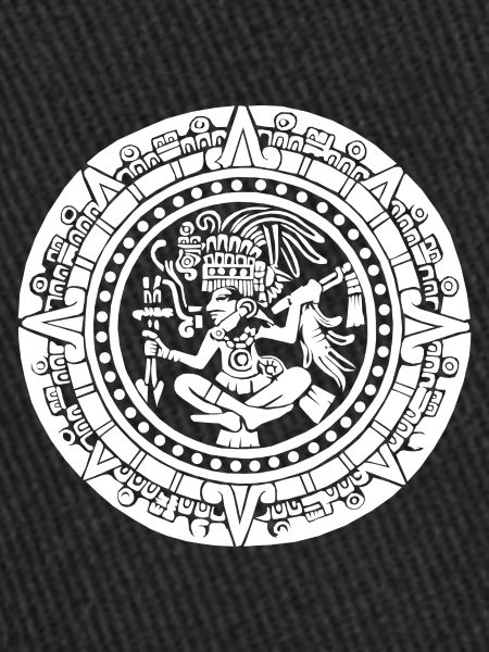 Mayan Calendar - White