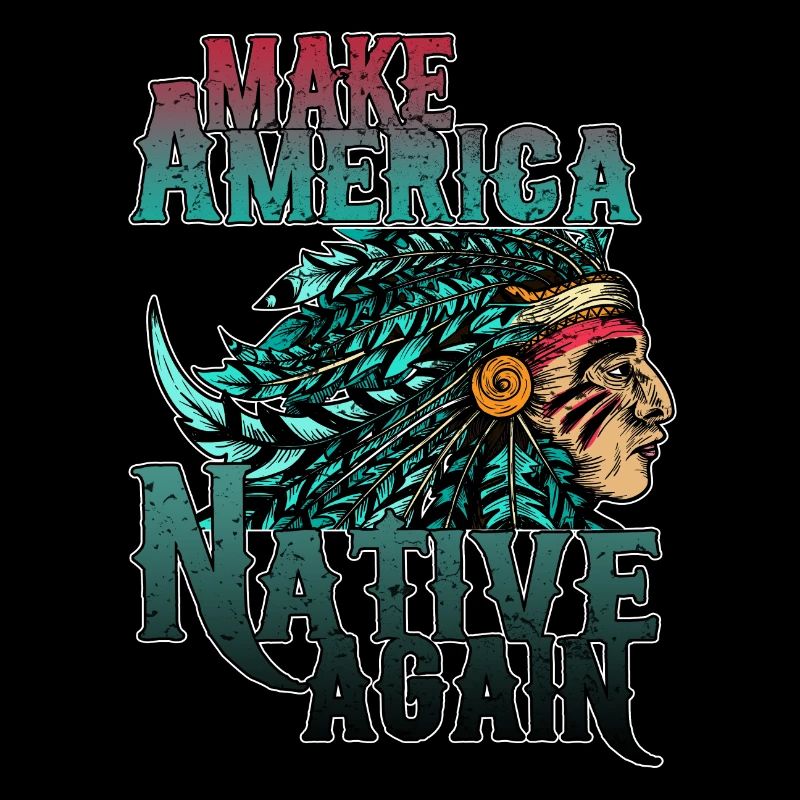 Indianer Native America Amerika Apache Geschenk