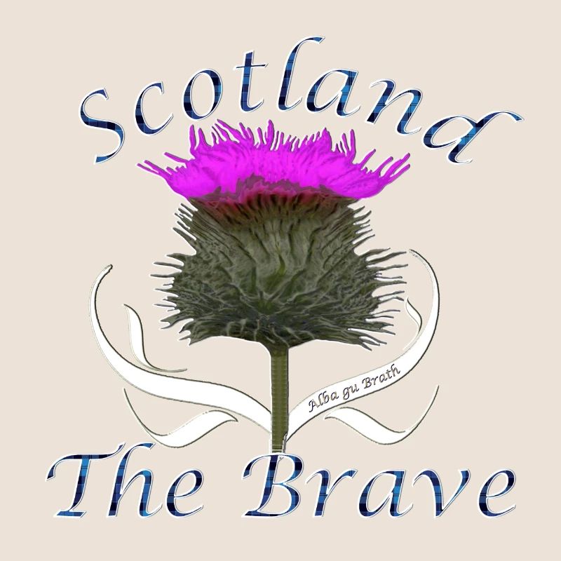 scotland the brave wild thistle