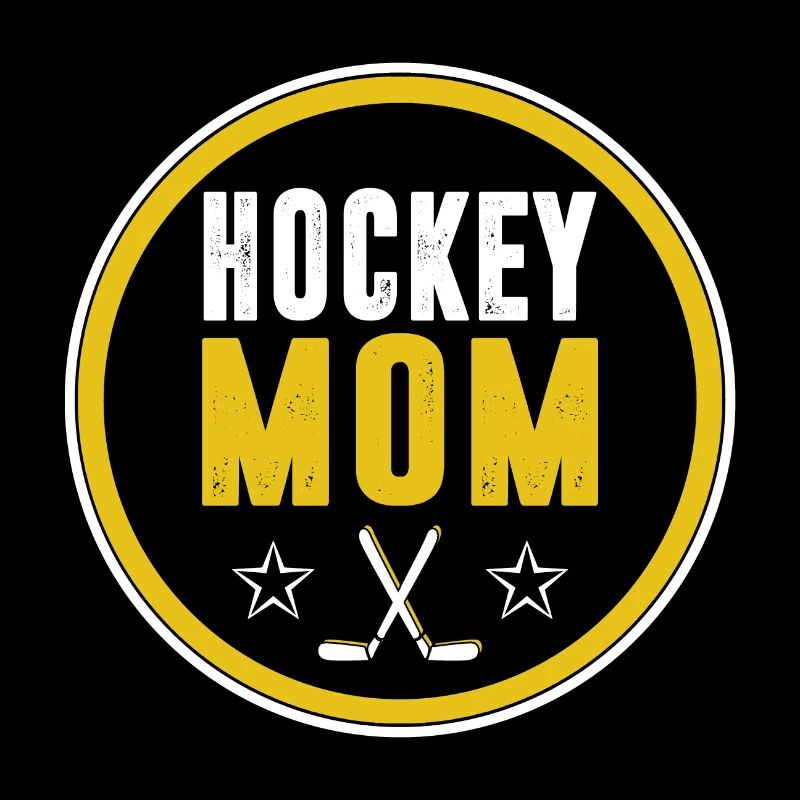 Hockey Mom Hockeyschläger Eishockey Mama Mutter