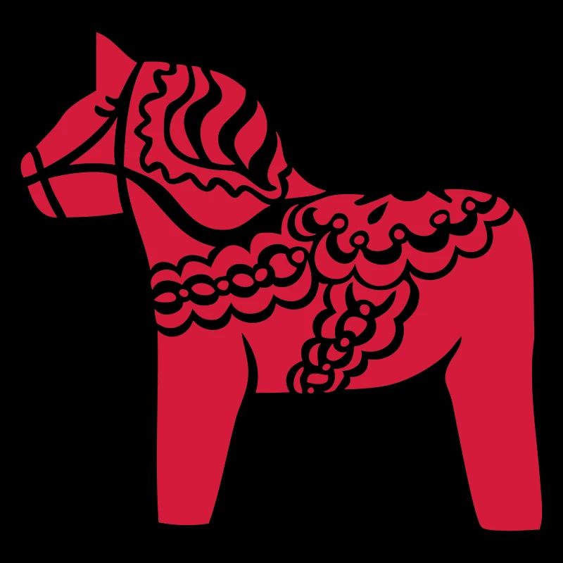 Schweden Dalarna Pferd Dalapferd Schwedisch