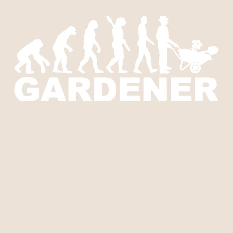 Gärtner Evolution Gartenarbeit Gärtnerei