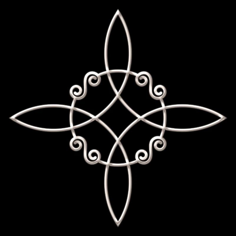 Witch`s Knot, Power of 4 elements - Binding Rune