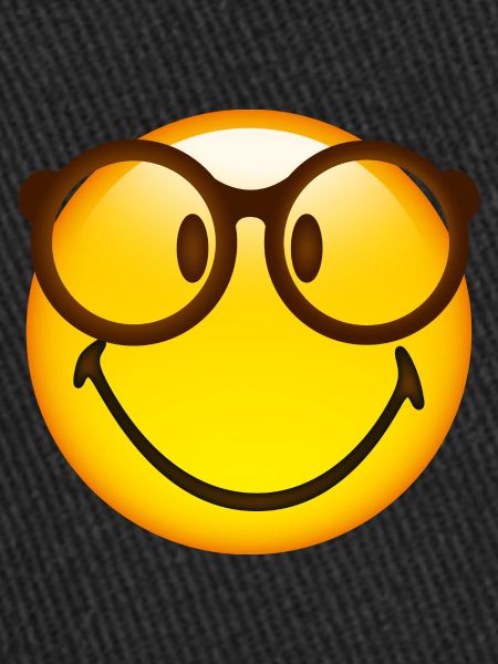 Smiley Glossy Nerd