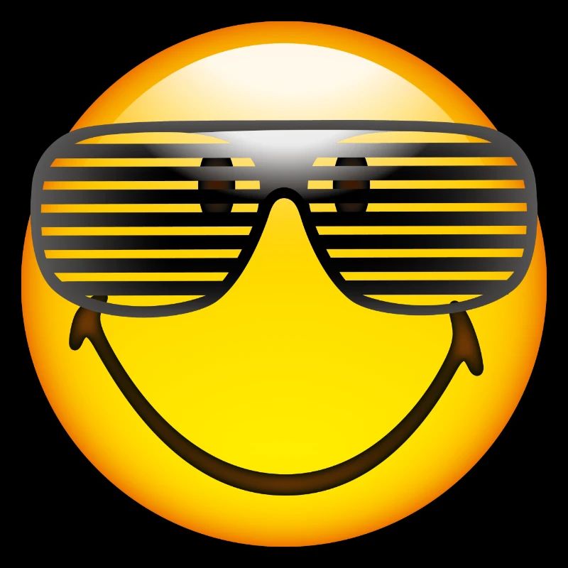 Smiley Stripy Sunglasses