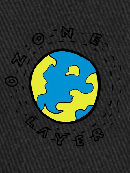 Earth's Ozone Layer Drawing