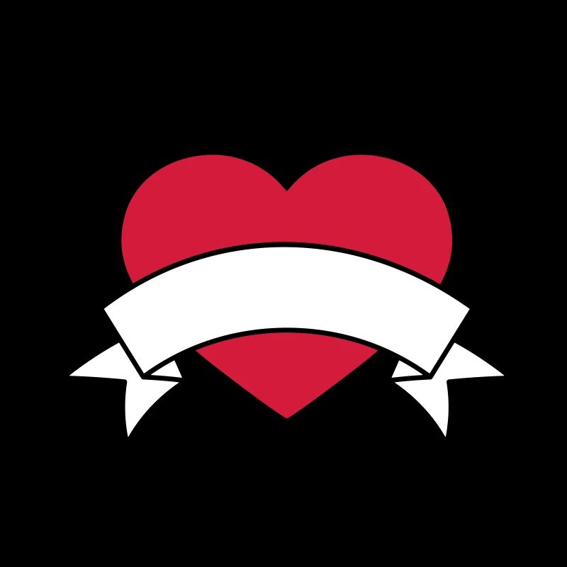 banner text feld schreiben name herz logo liebe ta