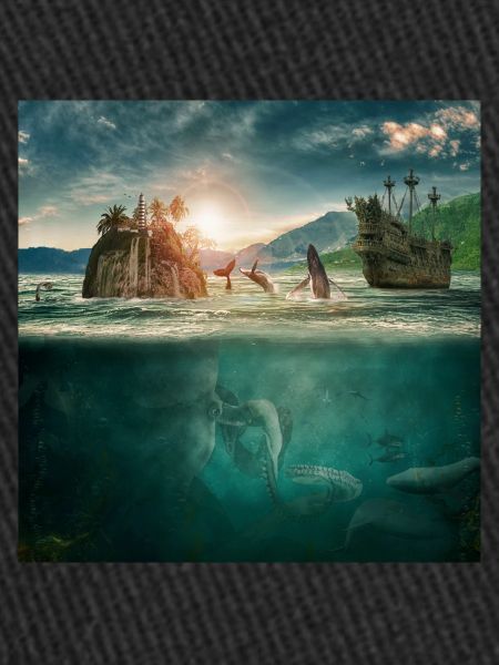 Monde sous-marin d'imagination