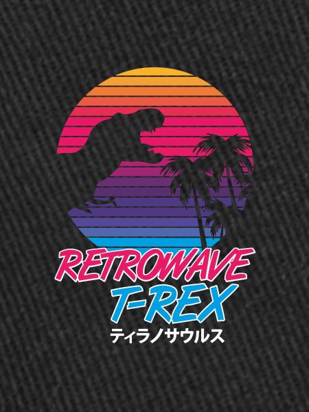 Retrowave T-Rex