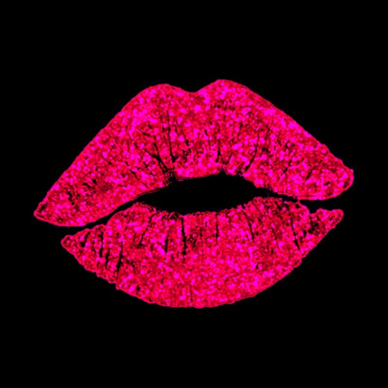 Masque visage lèvres baiser bouche