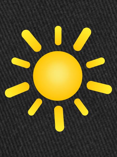 sun ray drawing