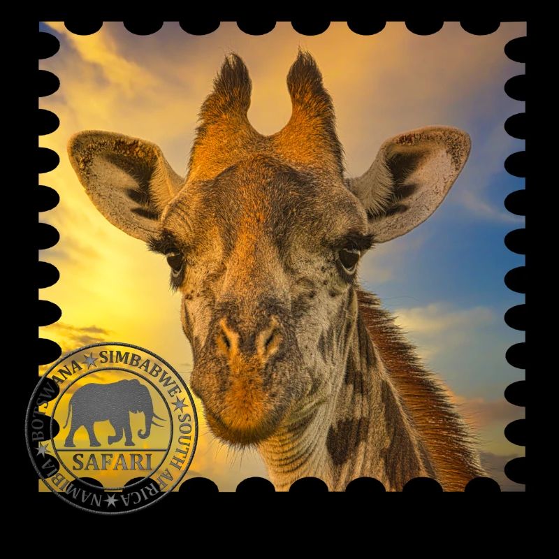 Giraffe in Kenia