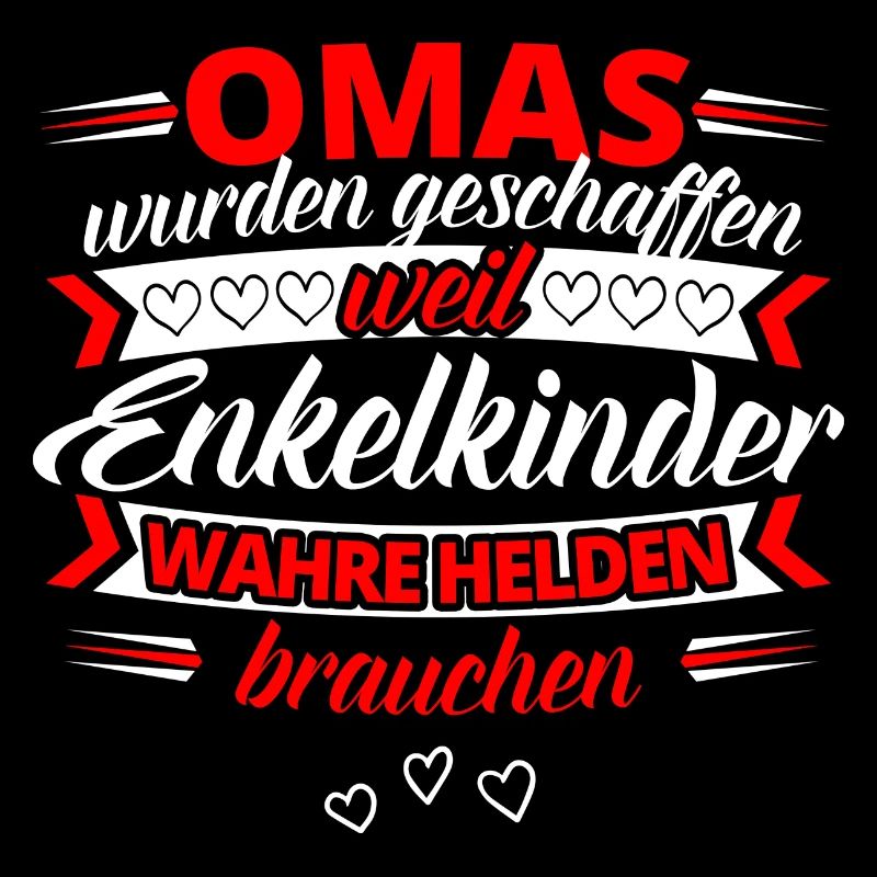 Omas Oma Enkel Engelkinder Helden Großmutter