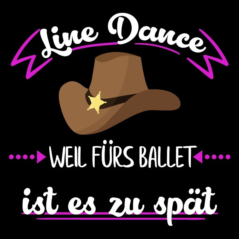 Line Dancer Geschenk T-Shirt