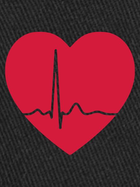 Heart ECG pulse