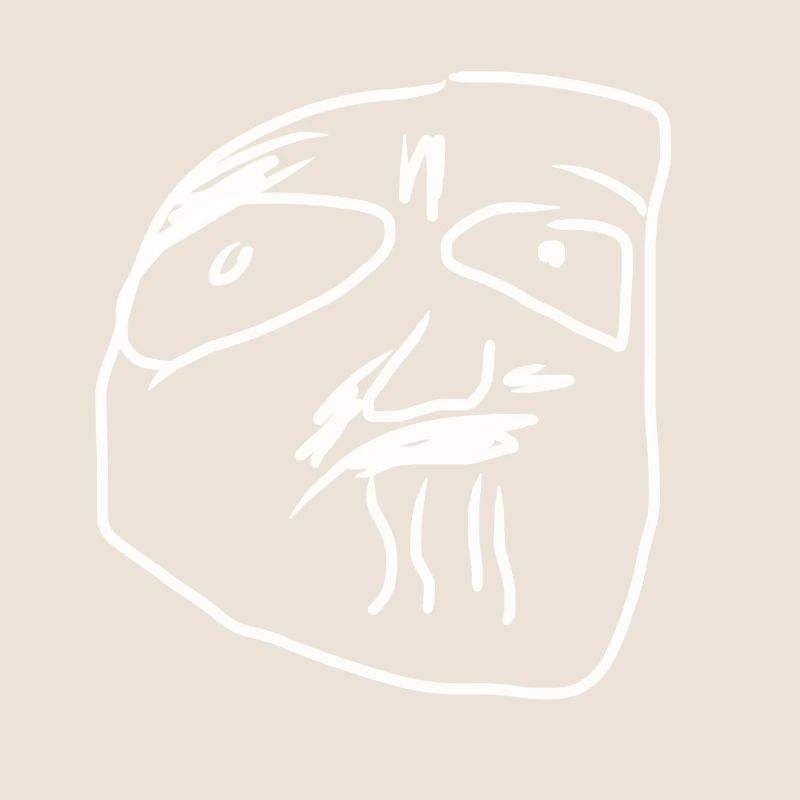 weird face