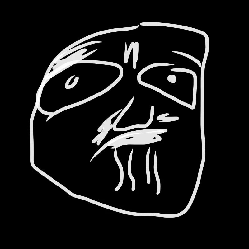 weird face
