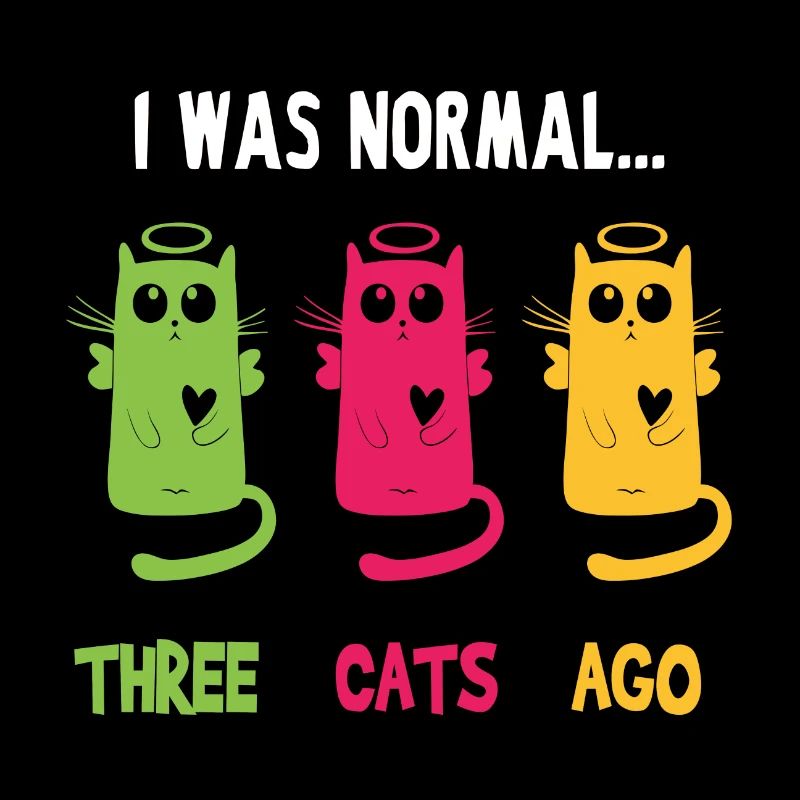 Ich war normal drei Katzen Ago