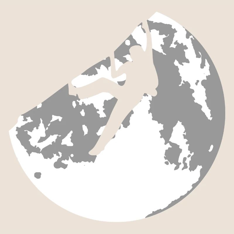 Vollmond und Klettern
