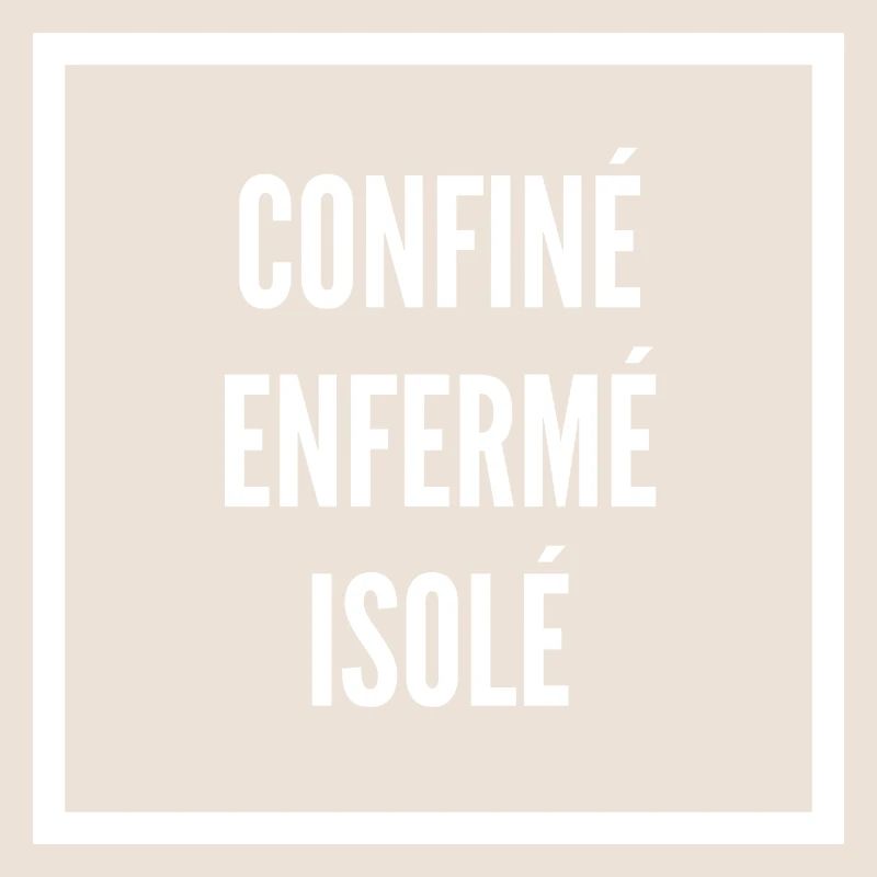 Eingeschlossen Eingesperrt Isolierte (weiß)