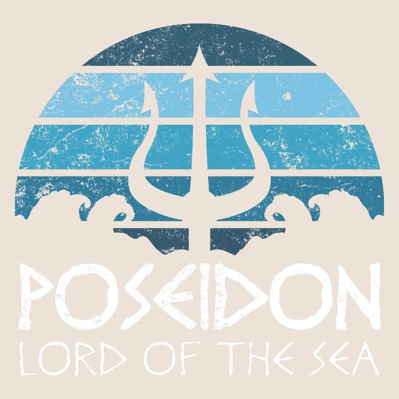 Altgriechischer Gott Poseidon Geschenk für einen