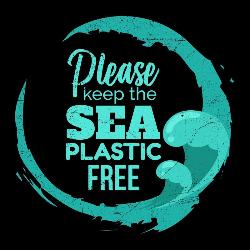 Please Keep the Sea Plastic Free Geschenkidee
