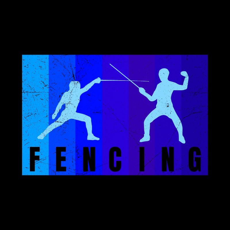 Fechten Duell Fechter Geschenkidee